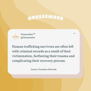 Image post by @dressember on Instagram