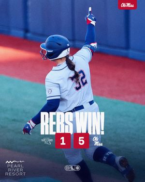 Image post by @OleMissSoftball on Twitter