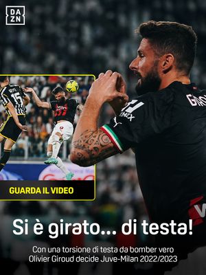 Image post by @dazn_it on Instagram