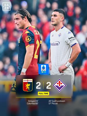 Image post by @dazn_it on Instagram