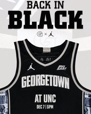 Image post by @GeorgetownHoops on Twitter