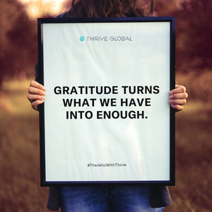 Image post by @thrive on Instagram