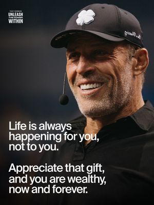 Image post by @tonyrobbins on Instagram