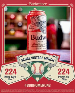 Image post by @budweiserusa on Twitter