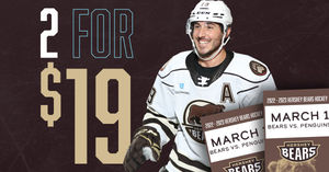 Image post by @TheHersheyBears on Twitter