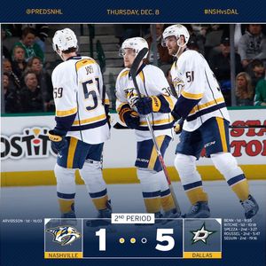 Image post by @predsnhl on Instagram