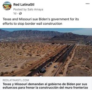 Image post by @redlatina on Facebook
