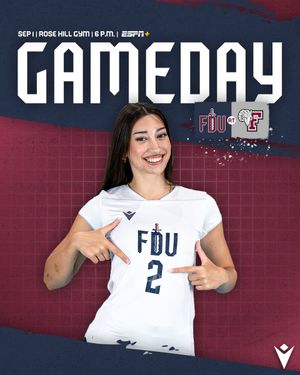 Image post by @FDUKnightsWVB on Twitter