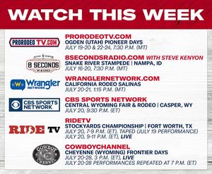 Image post by @prca_prorodeo on Instagram