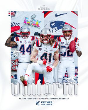 Image post by @Patriots on Twitter