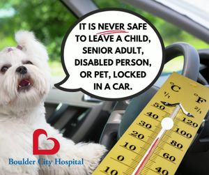 Image post by @BoulderCityHospitalBCH on Facebook