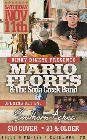 Image post by @SouthernAshesMusic on Facebook