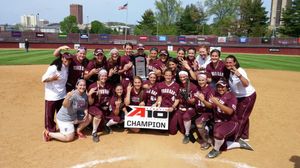 Image post by @FordhamSoftball on Twitter