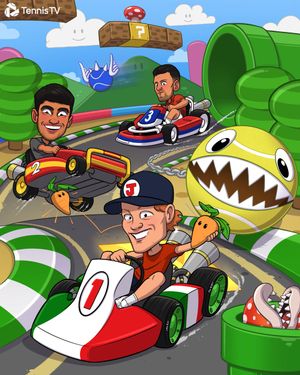 Image post by @TennisTV on Twitter