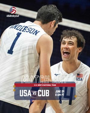 Image post by @usavolleyball on Instagram