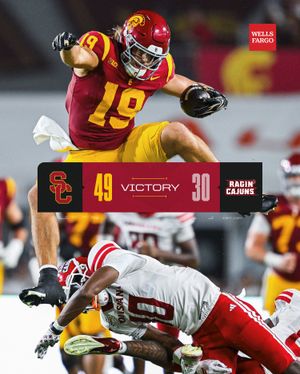 Image post by @uscfb on Instagram