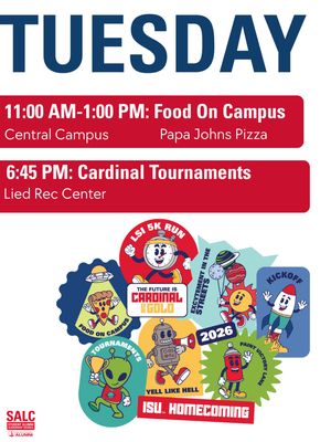 Image post by @isuhomecoming on Instagram