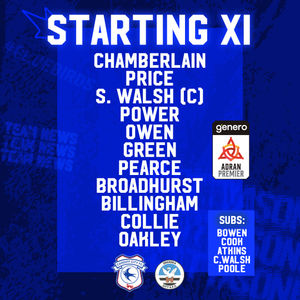 Image post by @CardiffCityFCW on Twitter