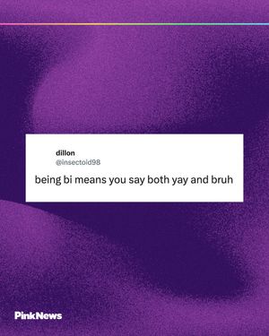 Image post by @pinknews on Instagram