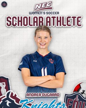 Image post by @FDUKnightsWSOC on Twitter