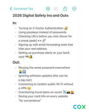 Image post by @coxcommunications on Instagram