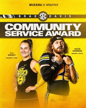 Image post by @MizzouAthletics on Twitter
