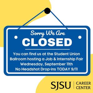 Image post by @sjsu_careercenter on Instagram