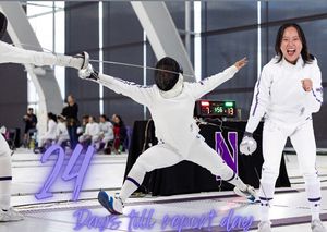 Image post by @nuwfencing on Instagram