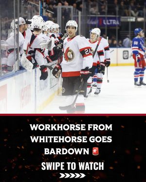 Image post by @senators on Instagram