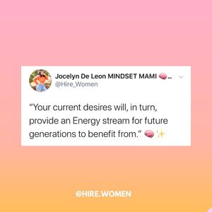 Image post by @hire.women on Instagram