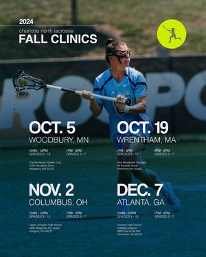 Image post by @charlottenorthlacrosse on Instagram