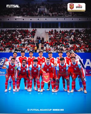 Image post by @timnasfutsal on Instagram
