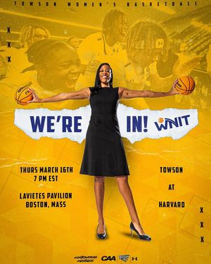 Image post by @towson_wbb on Instagram