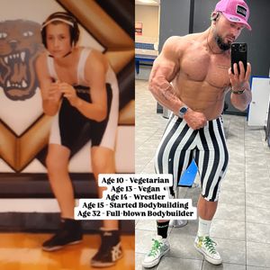 Image post by @thebodybuildingvegan on Instagram