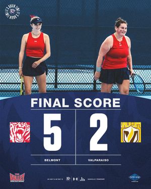 Image post by @BelmontWTennis on Twitter