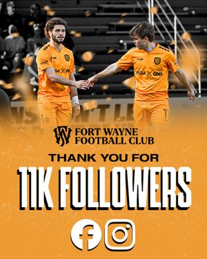 Image post by @fortwaynefc on Instagram