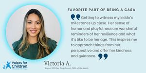 Image post by @VoicesForChildrenSD on Facebook