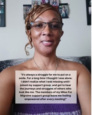Image post by @milesformigraine on Instagram