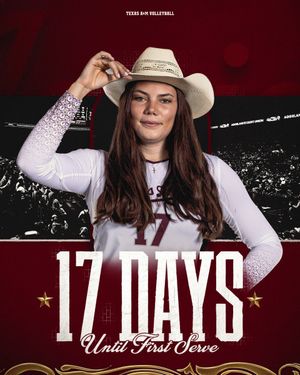 Image post by @aggievolleyball on Instagram