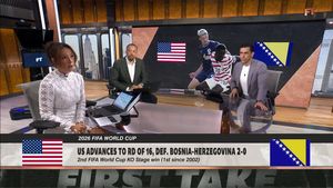 Video post by @FirstTake on Facebook