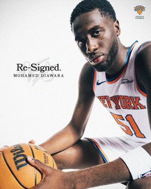 Image post by @nyknicks on Twitter