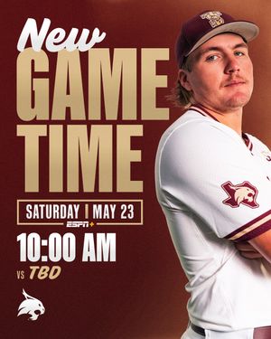 Image post by @texasstatebaseball on Instagram