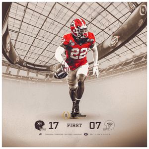 Image post by @GeorgiaFootball on Twitter