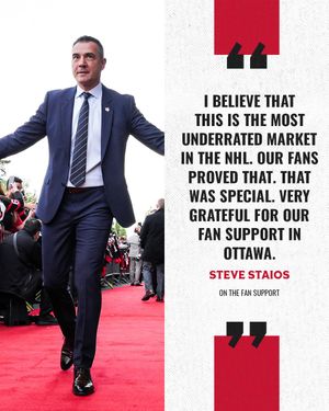 Image post by @Senators on Twitter