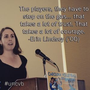 Image post by @uncvolleyball on Instagram