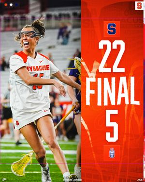Image post by @CuseWLAX on Twitter