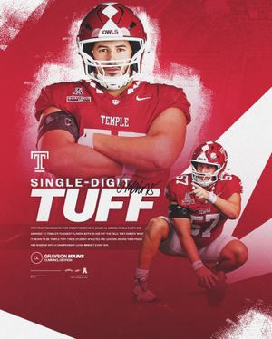 Image post by @temple_fb on Instagram