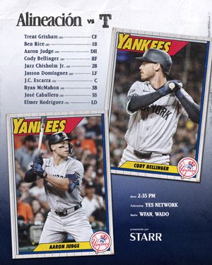 Image post by @Yankees_Beisbol on Twitter
