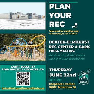Image post by @DetroitParksRec on Facebook