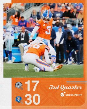Image post by @Broncos on Twitter